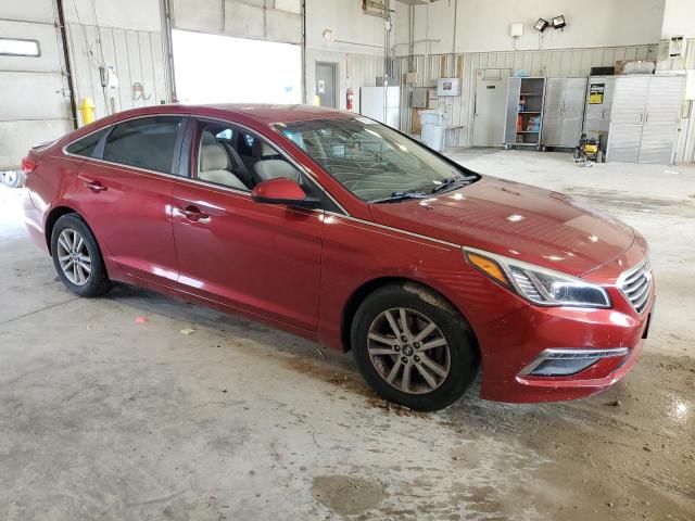  HYUNDAI SONATA 2015 Бордовый