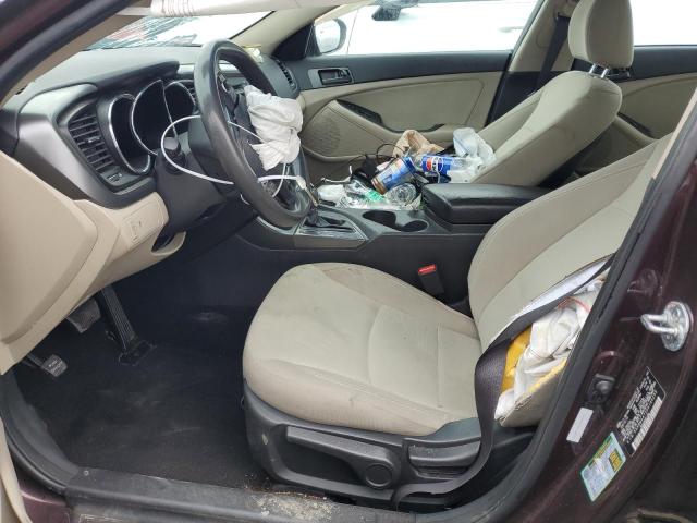 KIA OPTIMA 2013 Maroon