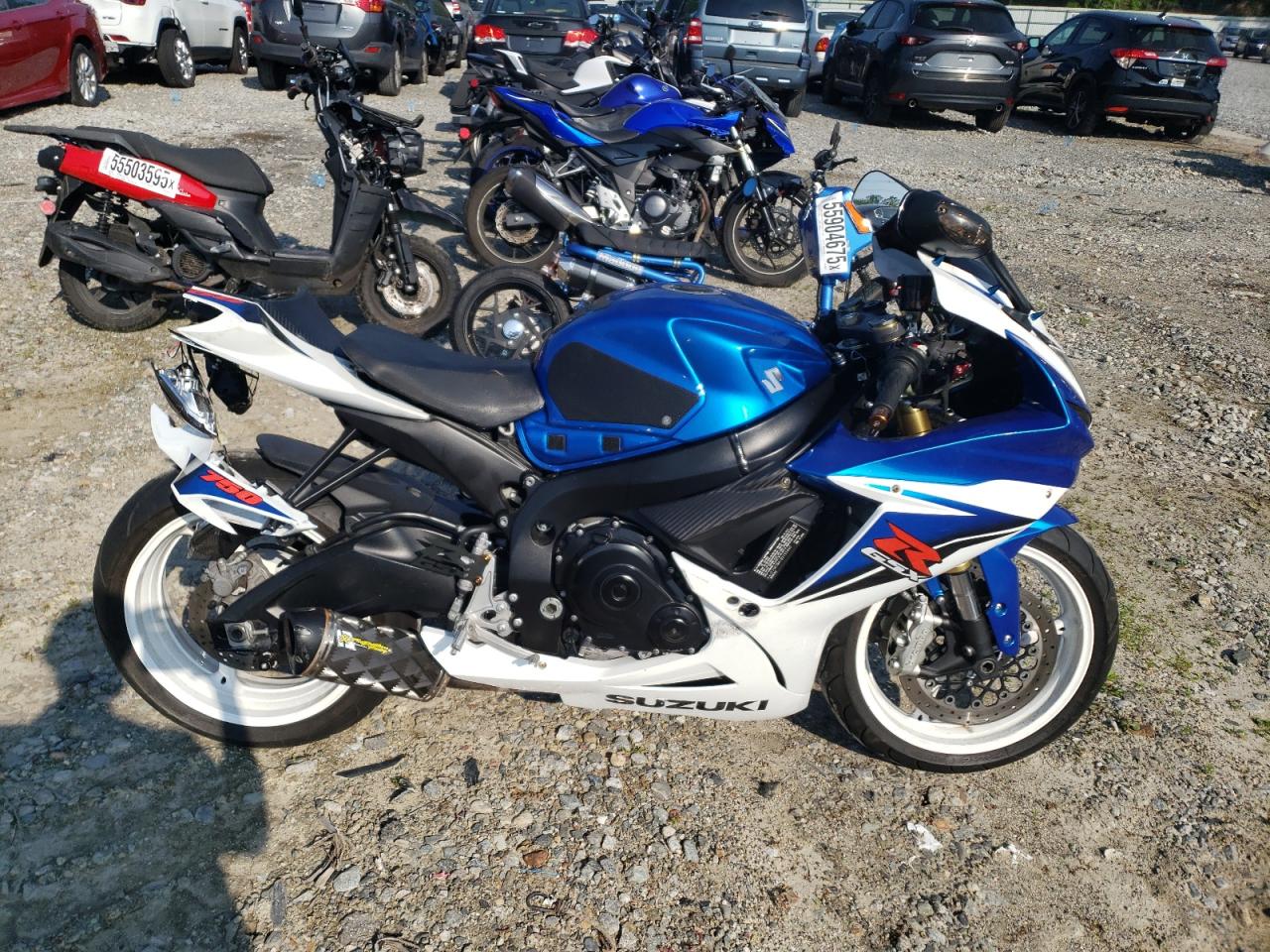 2011 Suzuki Gsx750 na sprzedaż w North Billerica, MA - Rear End