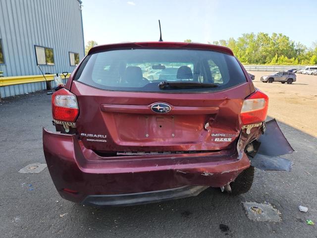  SUBARU IMPREZA 2012 Бургунди