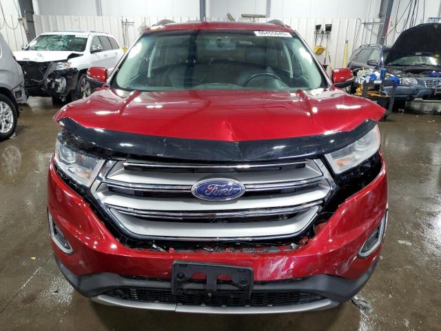  FORD EDGE 2015 Red