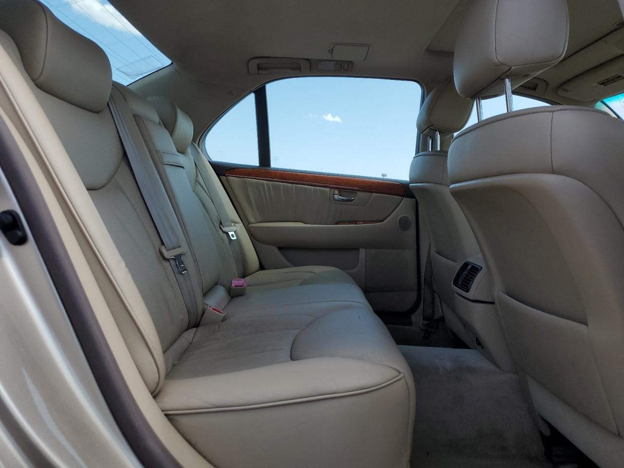 2005 Lexus Ls 430 VIN: JTHBN36FX55016190 Lot: 58838955