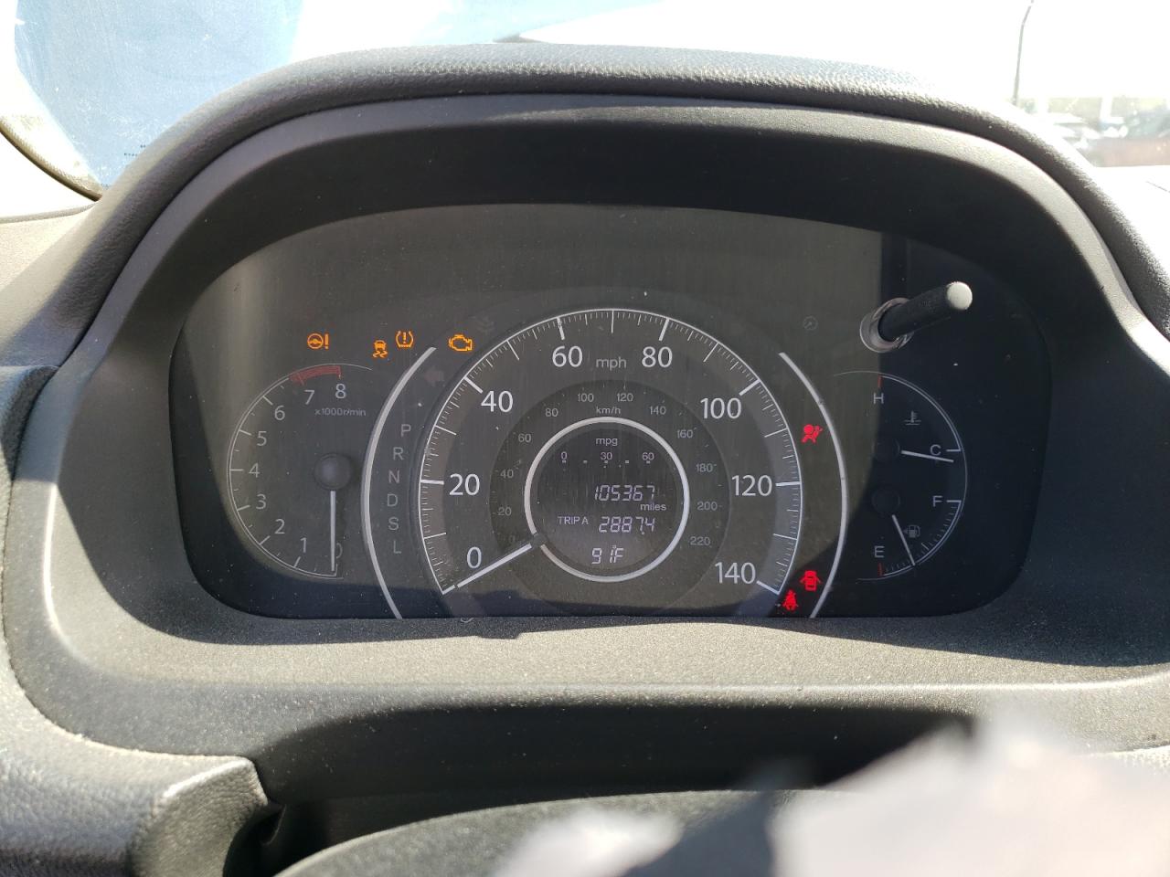 HONDA CRV 2015 VIN 2HKRM3H32FH549271 фото 9