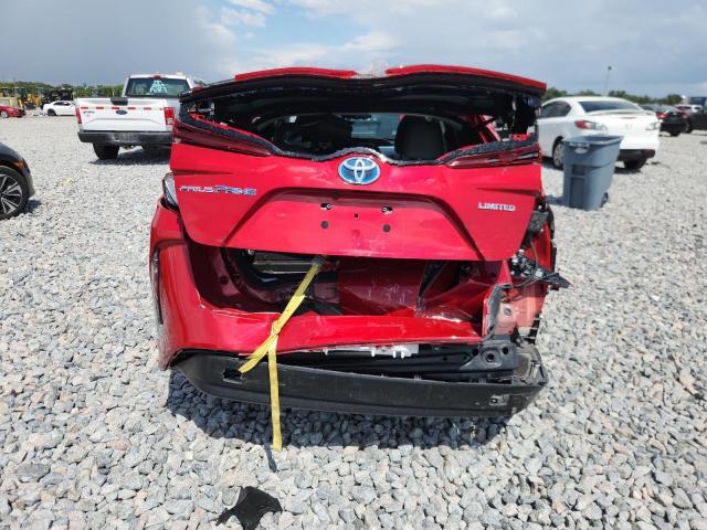  TOYOTA PRIUS 2022 Красный