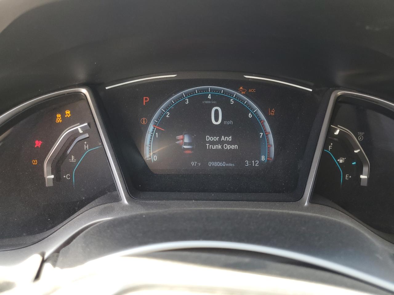 19XFC1F95ME202326 HONDA CIVIC 2021