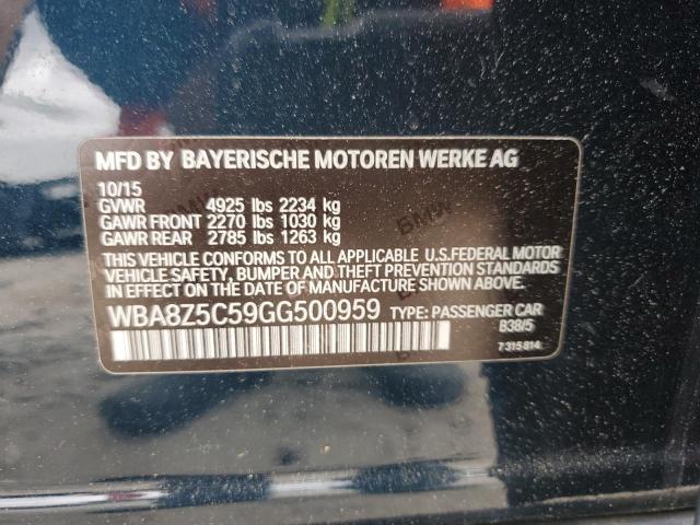 2016 BMW 328 XIGT SULEV  