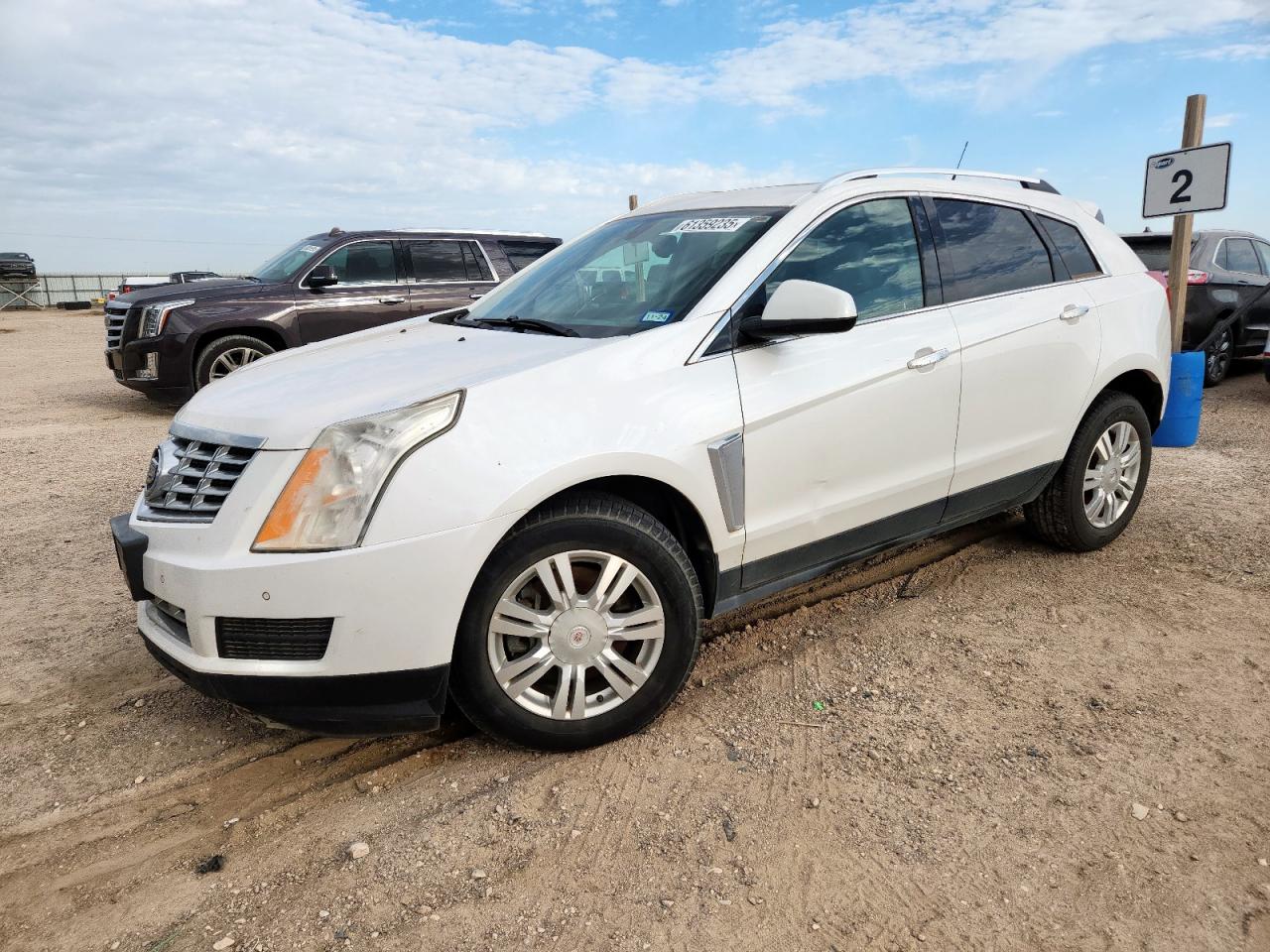 2014 Cadillac Srx Luxury Collection на продаже в Amarillo, TX - Hail