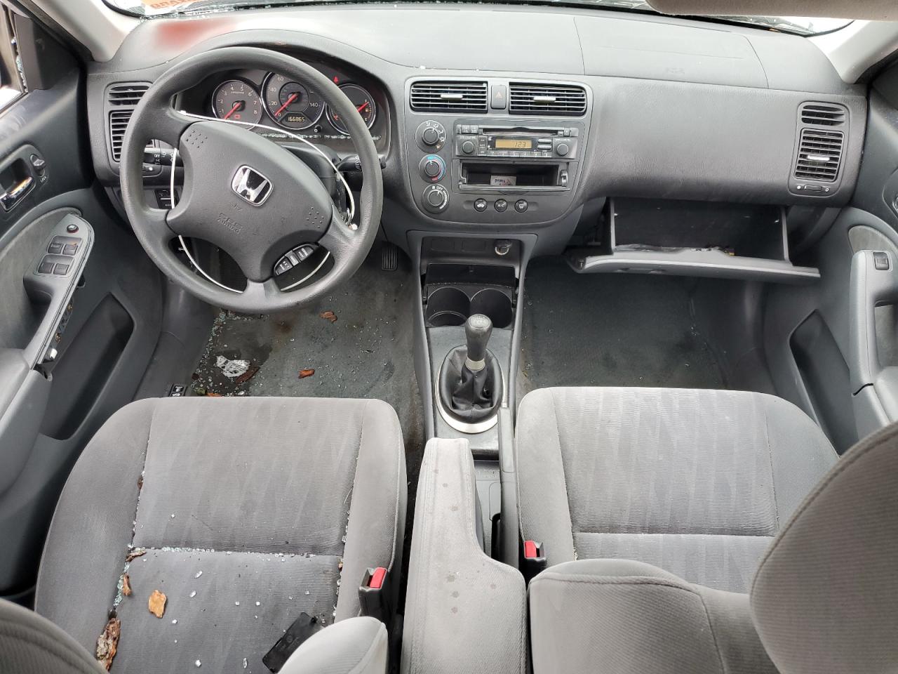 2003 Honda Civic Lx VIN: 1HGES15543L036966 Lot: 59678805