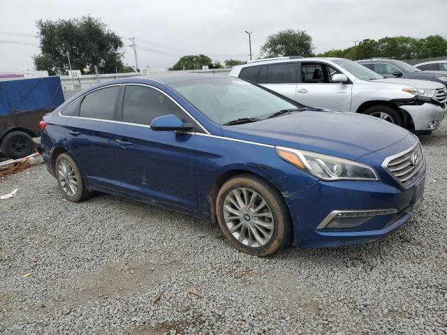 Sedans HYUNDAI SONATA 2015 Granatowy