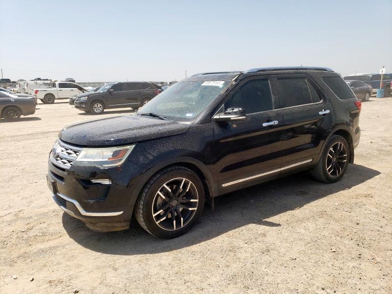 FORD EXPLORER 2018 Black