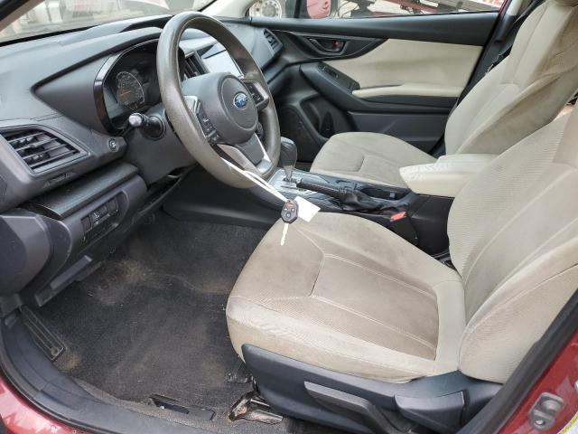  SUBARU IMPREZA 2019 Burgundy