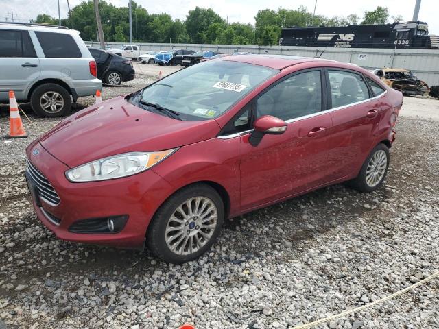  FORD FIESTA 2014 Red