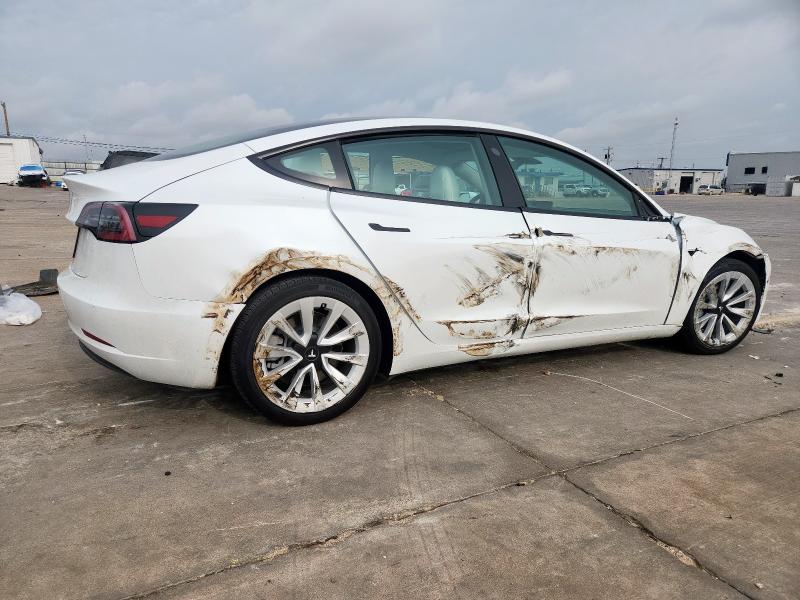  TESLA MODEL 3 2022 White