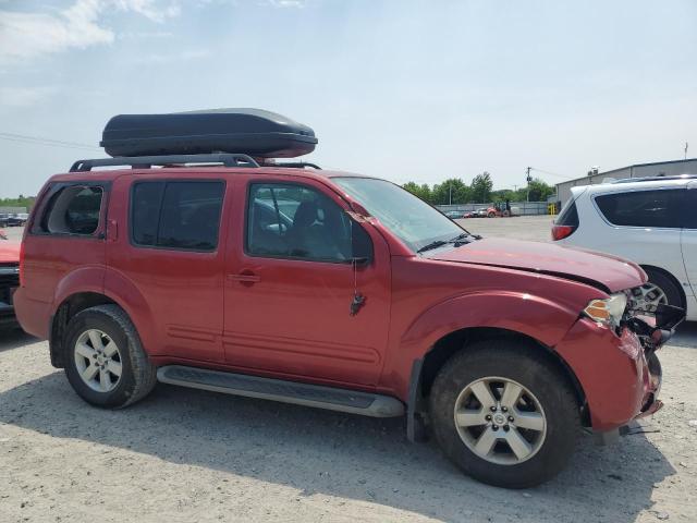 Parquets NISSAN PATHFINDER 2012 Czerwony