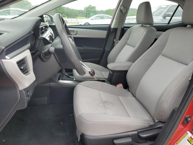  TOYOTA COROLLA 2015 Czerwony