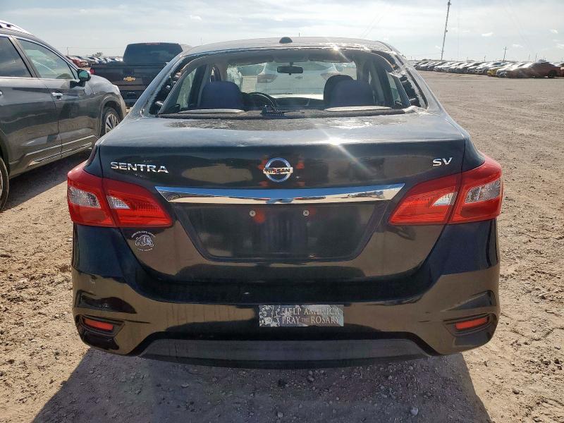  NISSAN SENTRA 2017 Черный