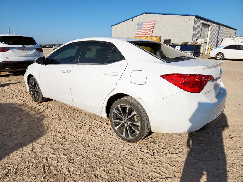  TOYOTA COROLLA 2017 Белы