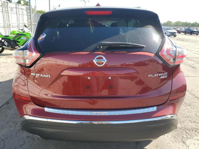  NISSAN MURANO 2015 Burgundy