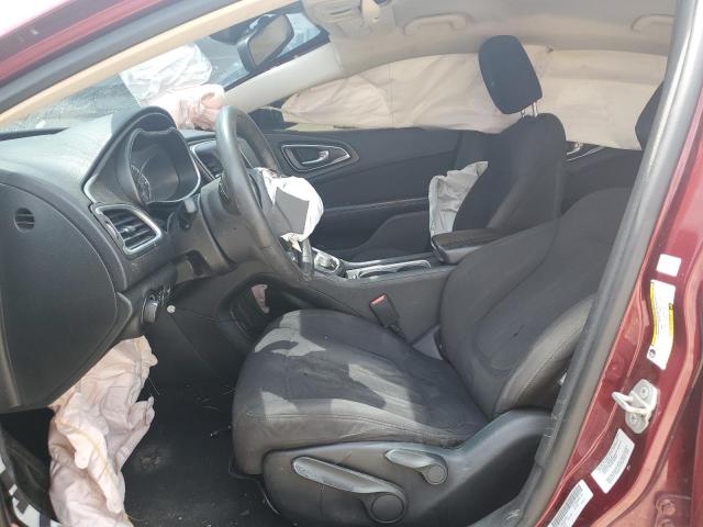  CHRYSLER 200 2015 Burgundy