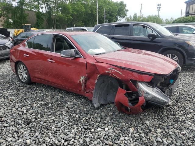  INFINITI Q50 2014 Czerwony