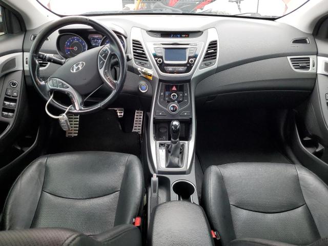  HYUNDAI ELANTRA 2014 Czerwony