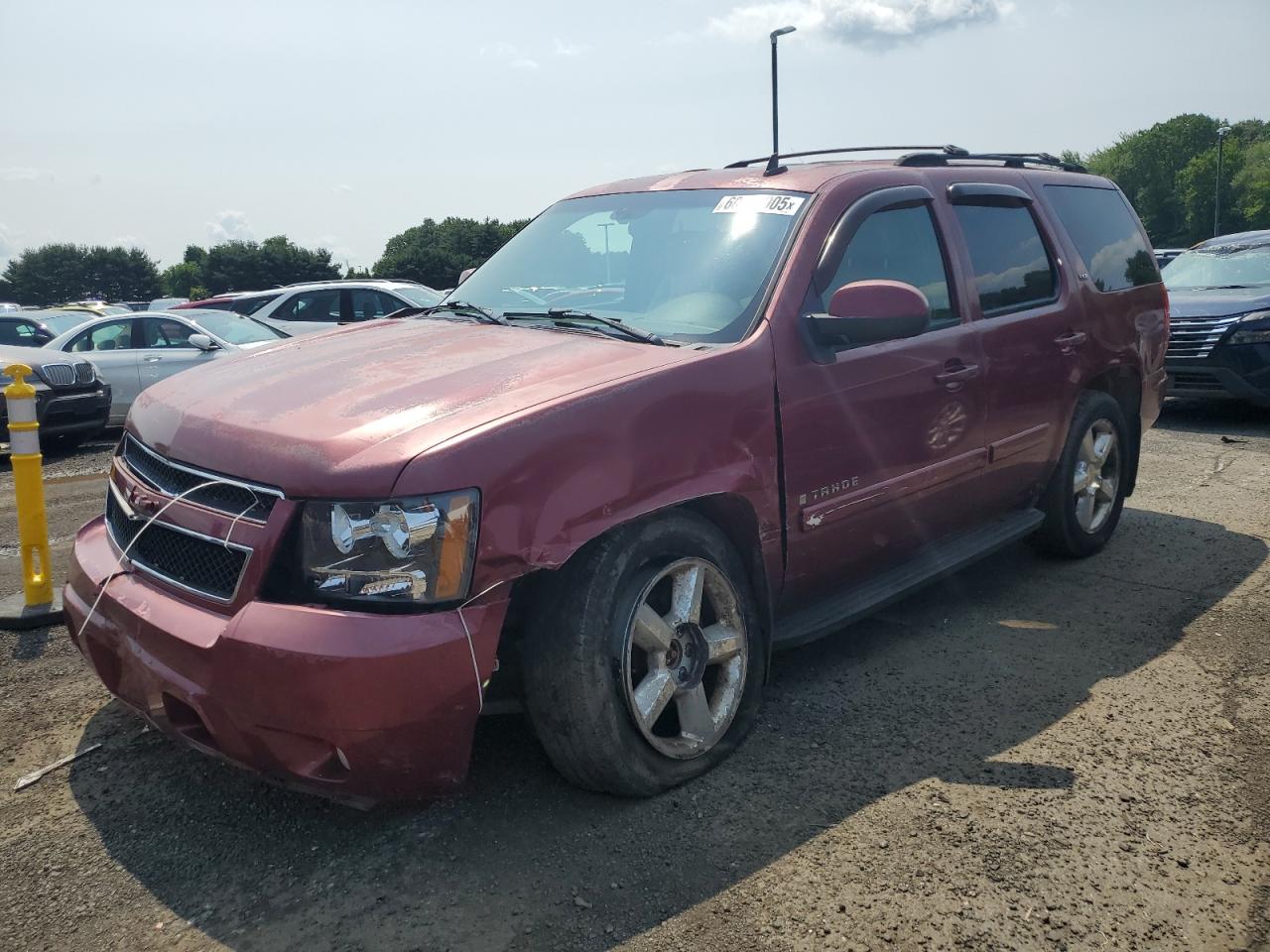 2007 Chevrolet Tahoe K1500 იყიდება East Granby-ში, CT - Front End