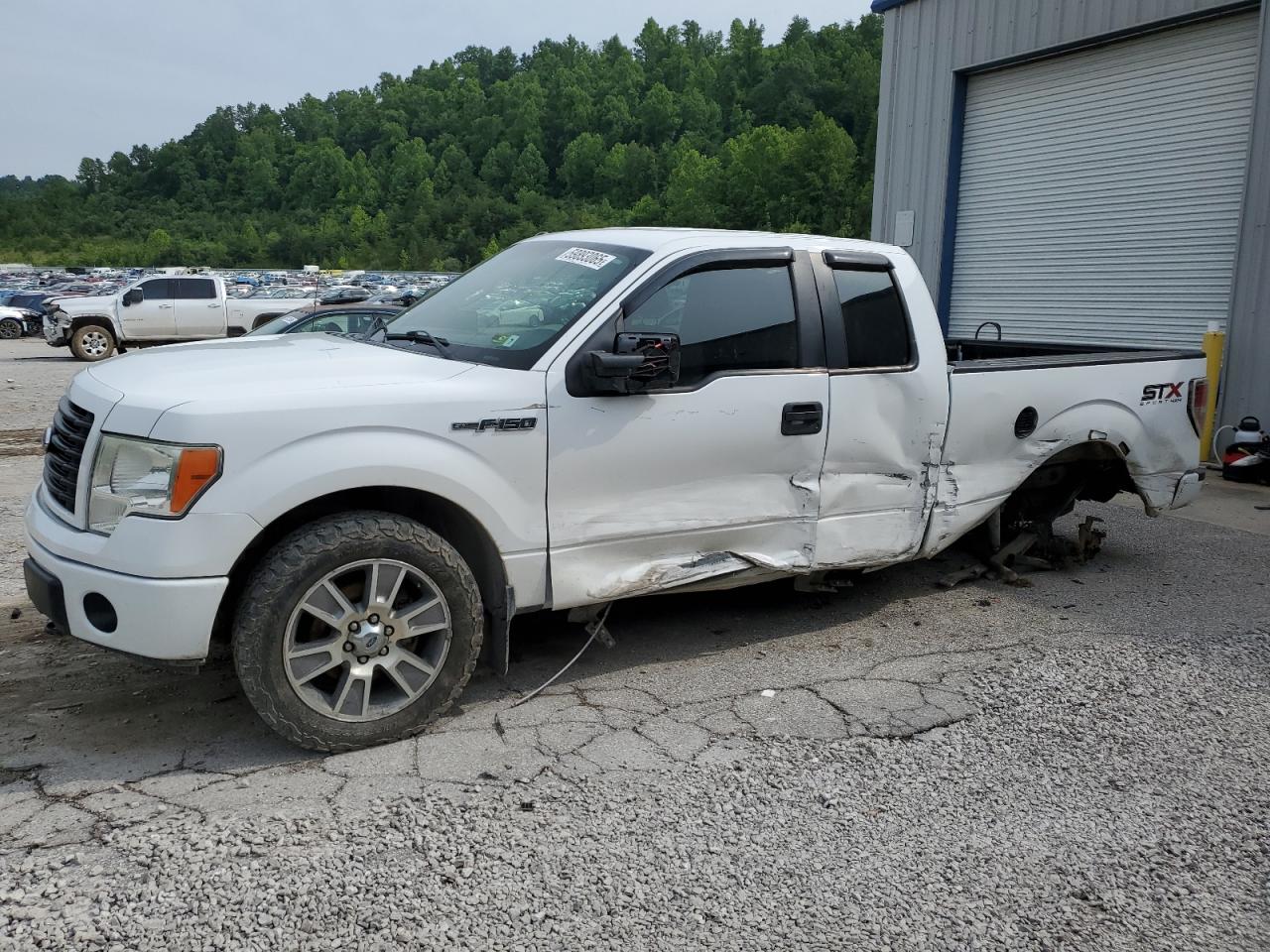 2014 Ford F150 Super Cab zu verkaufen in Hurricane, WV - Side