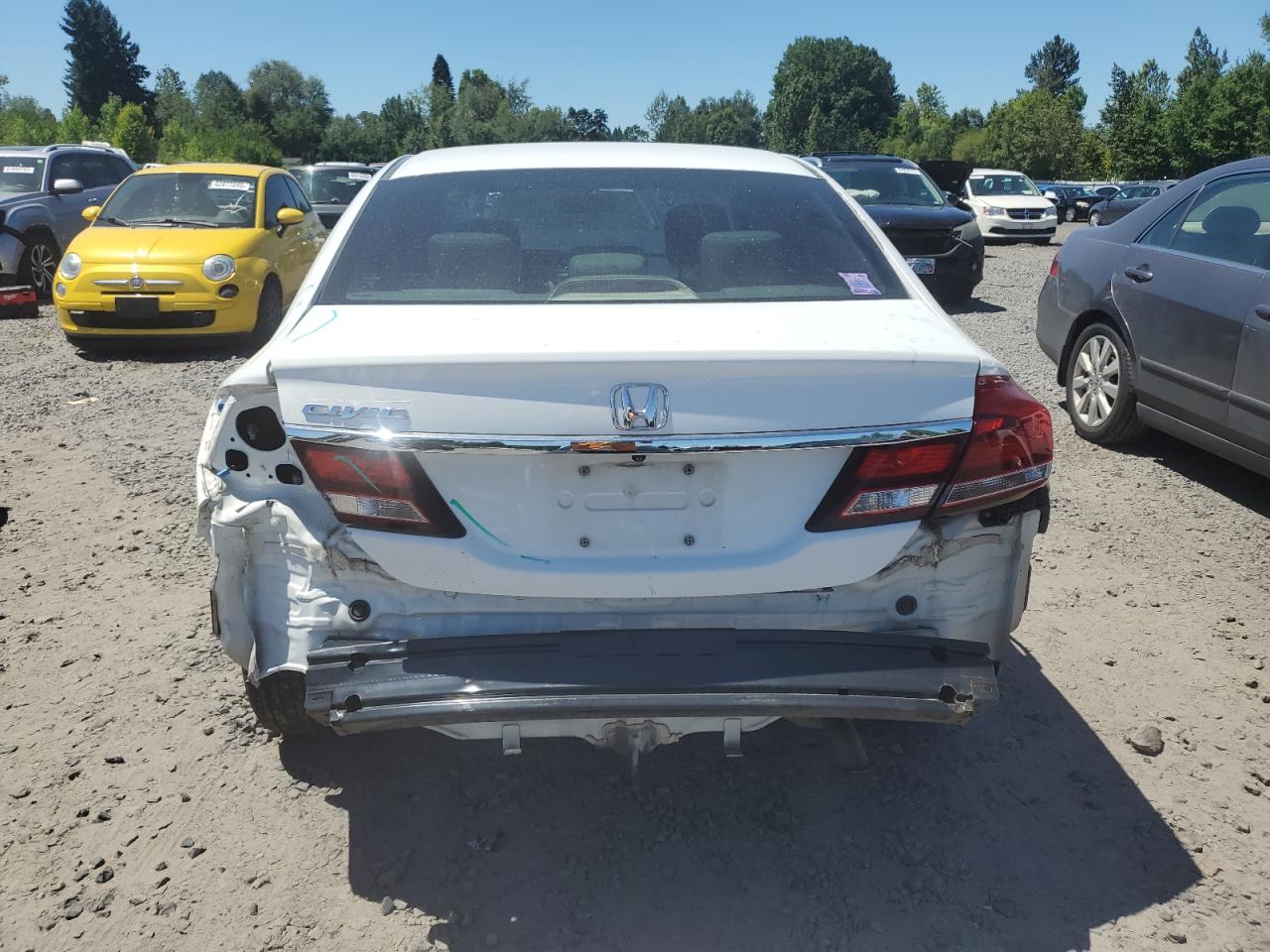 2015 Honda Civic Lx VIN: 19XFB2F55FE004046 Lot: 62609055