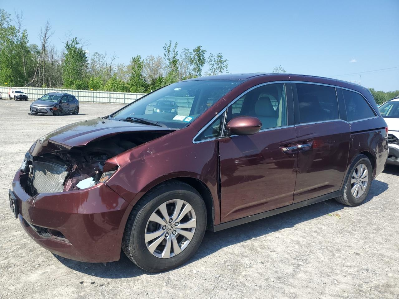 2016 Honda Odyssey Exl for Sale in Leroy, NY - Front End