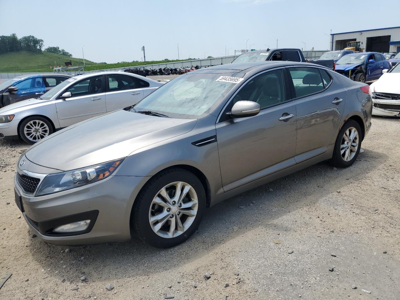 2013 Kia Optima Ex na sprzedaż w Mcfarland, WI - Hail