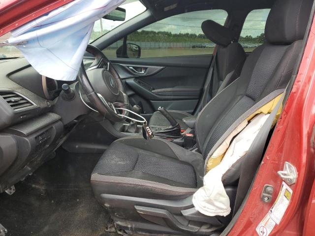  SUBARU IMPREZA 2019 Czerwony