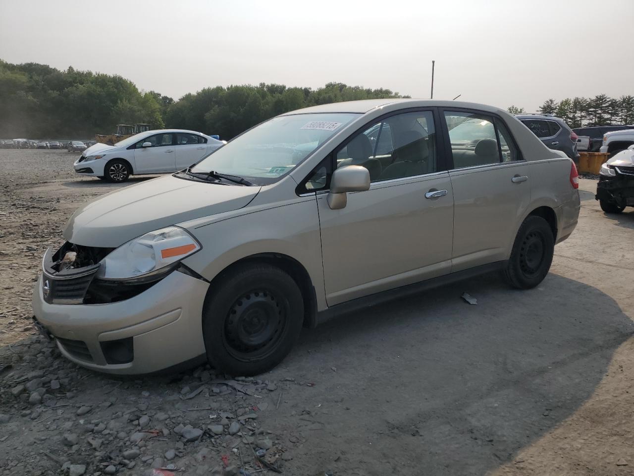 2007 Nissan Versa S en Venta en Windsor, NJ - Front End