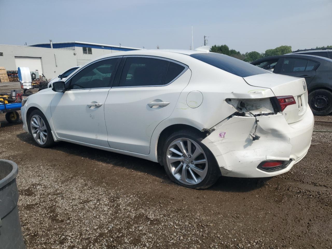 2016 Acura Ilx Premium white sedan gas 19UDE2F70GA800242 photo #3