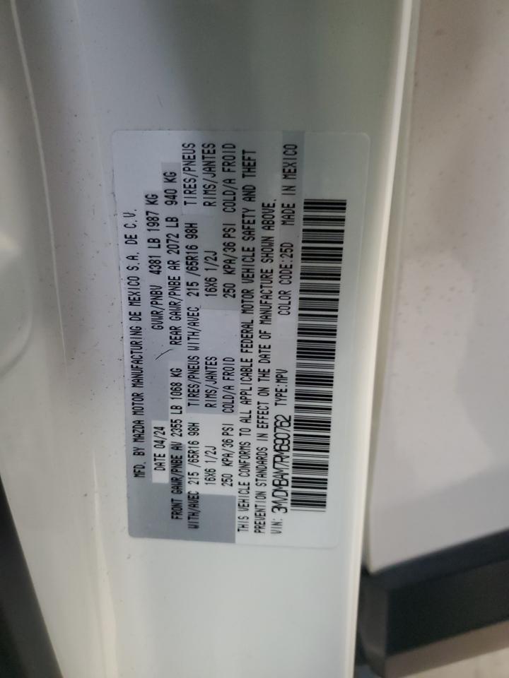 2024 Mazda Cx-30 VIN: 3MVDMBAM7RM690762 Lot: 61731255
