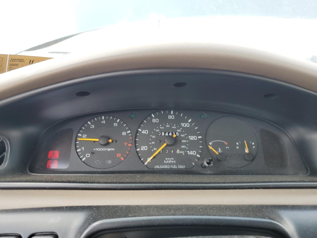 1996 Mazda 626 Dx VIN: 1YVGE22C8T5526137 Lot: 60801585