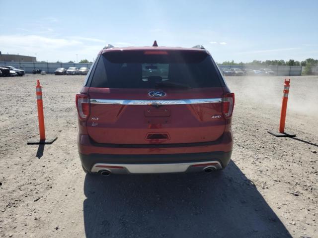 FORD EXPLORER 2017 Czerwony