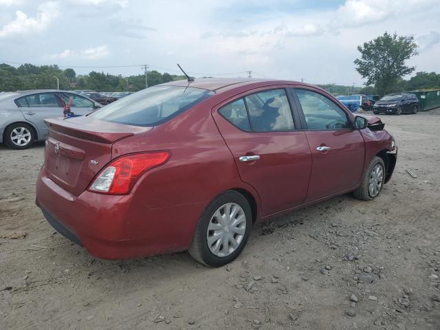  NISSAN VERSA 2017 Red