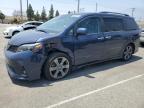 2018 Toyota Sienna Se en Venta en Rancho Cucamonga, CA - Front End