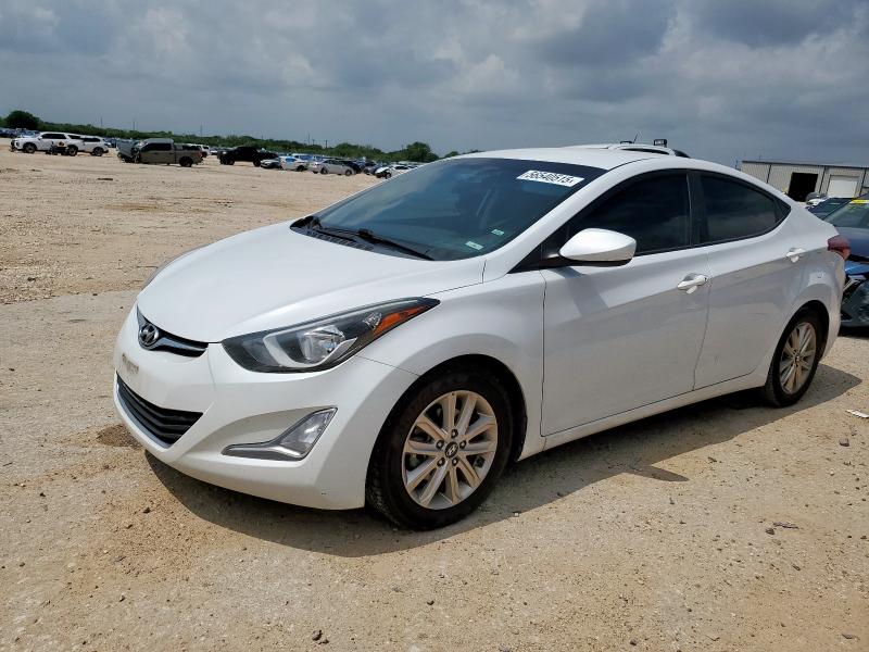 Sedans HYUNDAI ELANTRA 2015 White