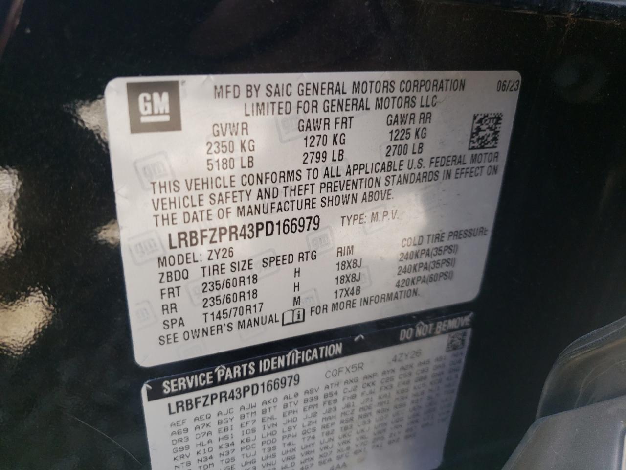2023 Buick Envision Essence VIN: LRBFZPR43PD166979 Lot: 62734625