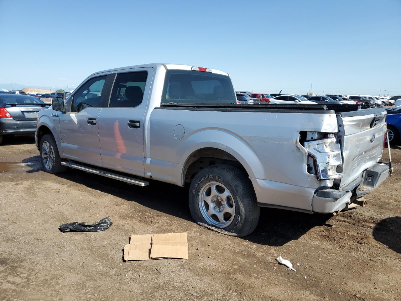 2018 Ford F150 Supercrew silver null gas 1FTFW1EG6JKC82669 photo #3