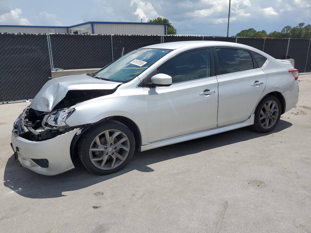 2013 Nissan Sentra S للبيع في Orlando، FL - Front End