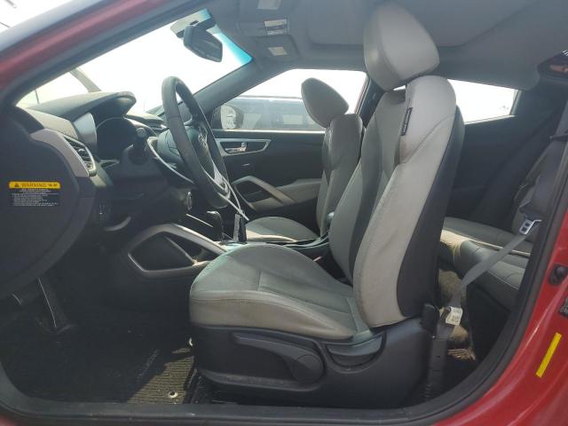  HYUNDAI VELOSTER 2013 Red