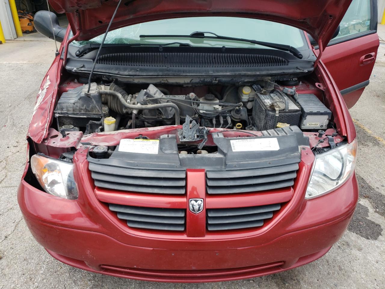 2005 Dodge Caravan Sxt VIN: 1D4GP45R25B435433 Lot: 62675015