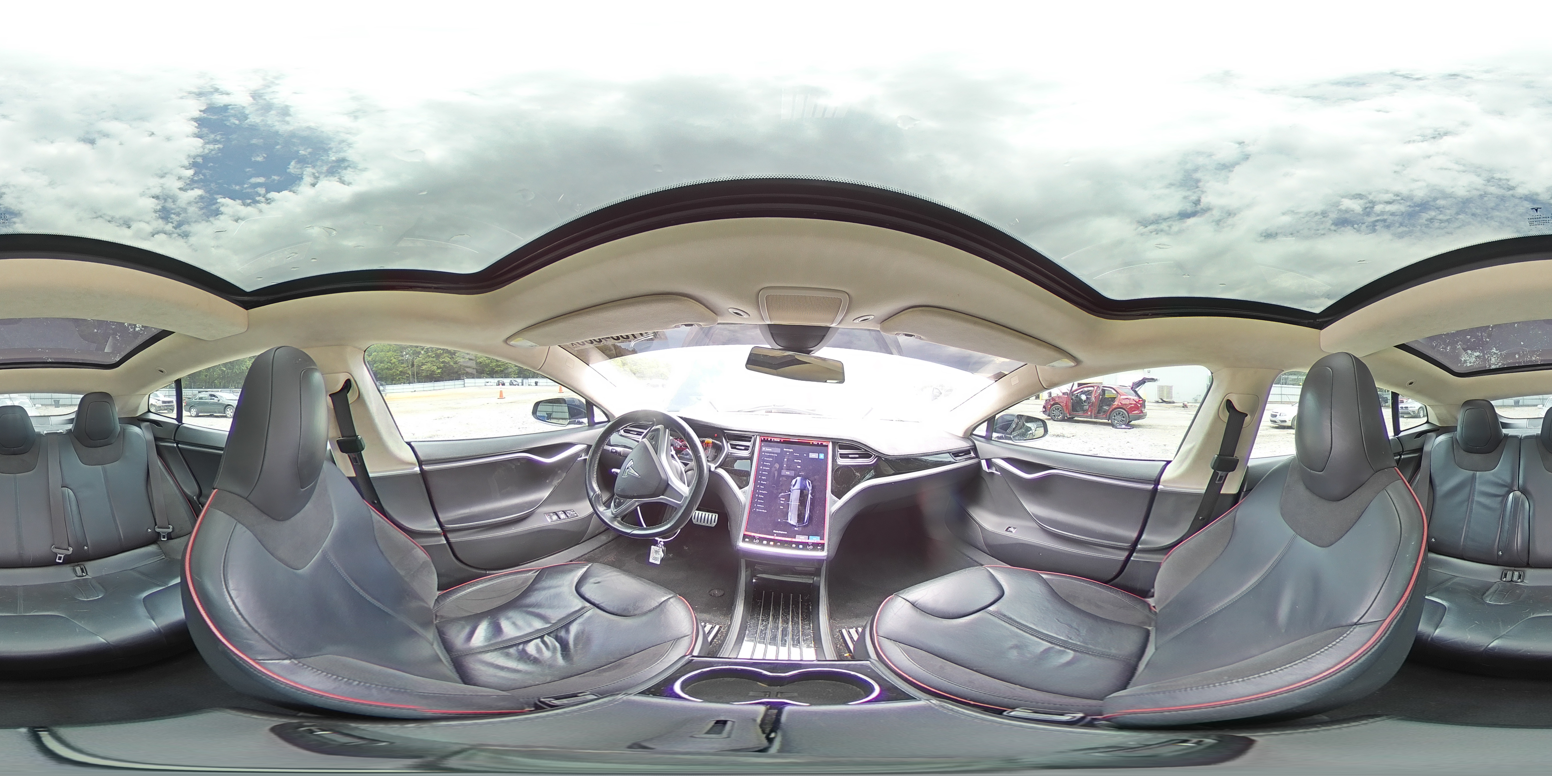2015 Tesla Model S 85 VIN: 5YJSA1H11FFP56830 Lot: 61554385