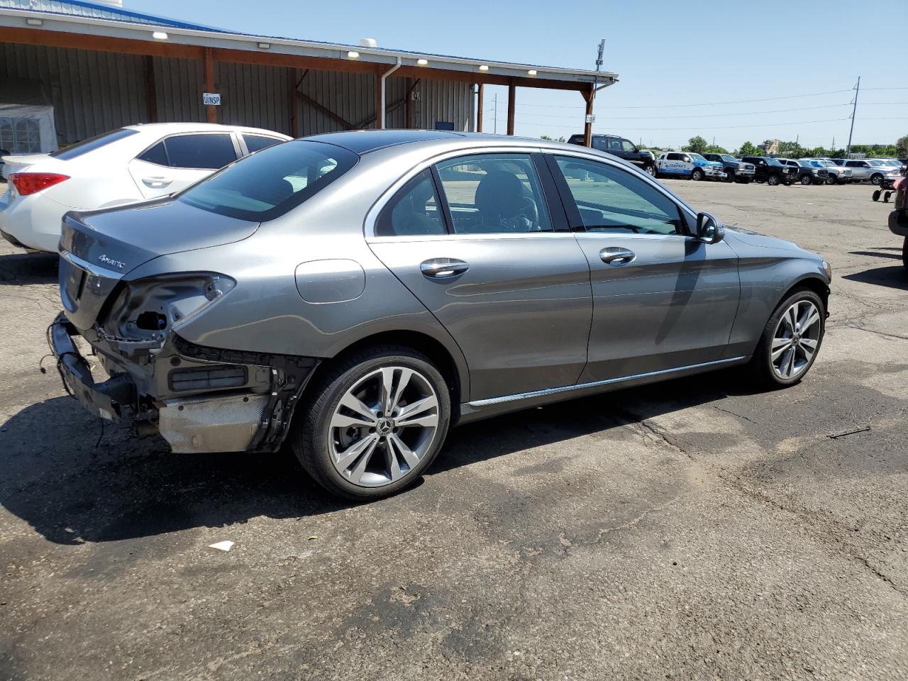MERCEDES-BENZ C-CLASS 2021 VIN W1KWF8EB4MR612064 photo 3