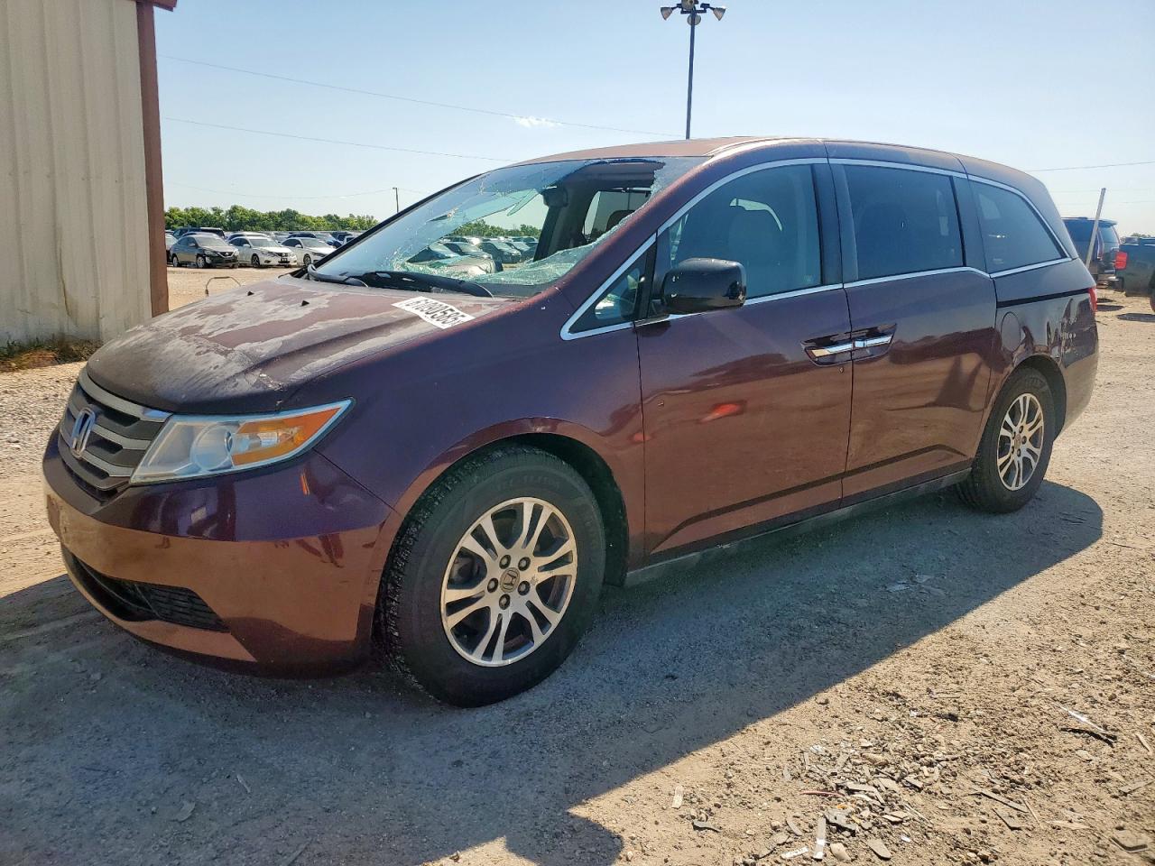 2012 Honda Odyssey Exl للبيع في Temple، TX - Front End