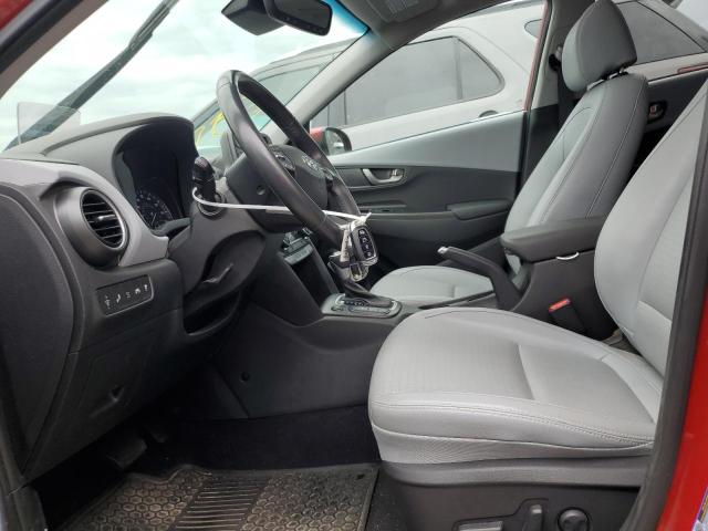  HYUNDAI KONA 2020 Red
