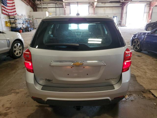  CHEVROLET EQUINOX 2016 Silver