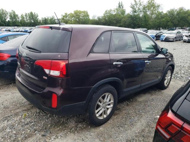  KIA SORENTO 2015 Burgundy